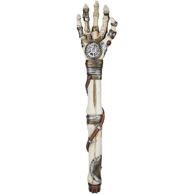 Trinx Anhua Steampunk Skeleton Hand Back Scratcher Wayfair